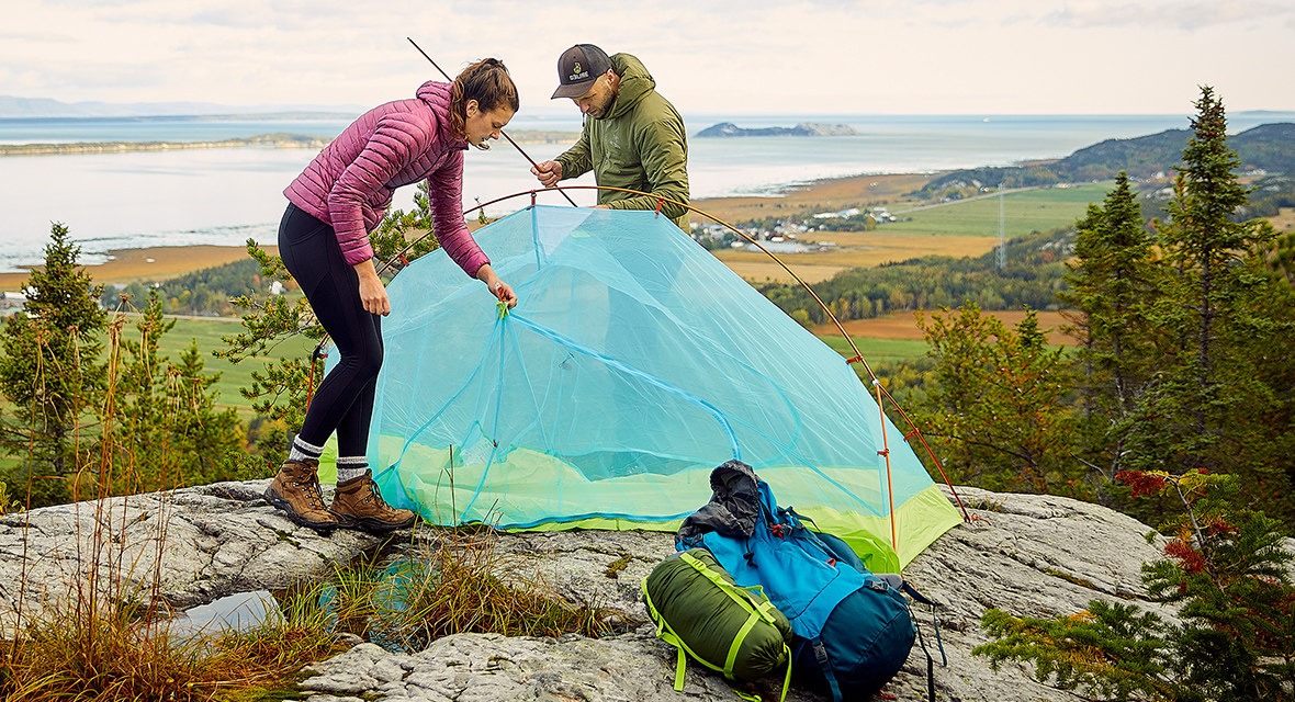 choosing the right tent