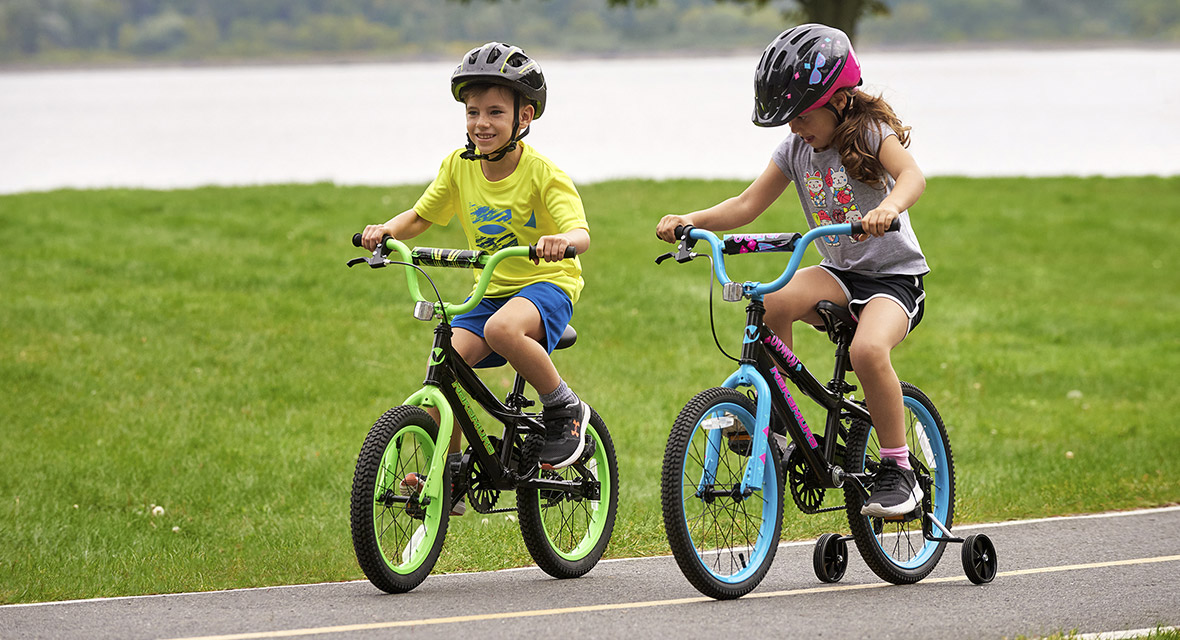 Kids and bicycles: the different steps to learning